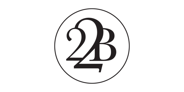 Logo for 22 Bowen's in black and white 