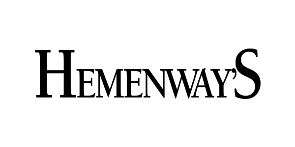 Logo fro Hemenway's in black 