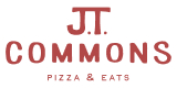JT Commons Pizza and eats logo